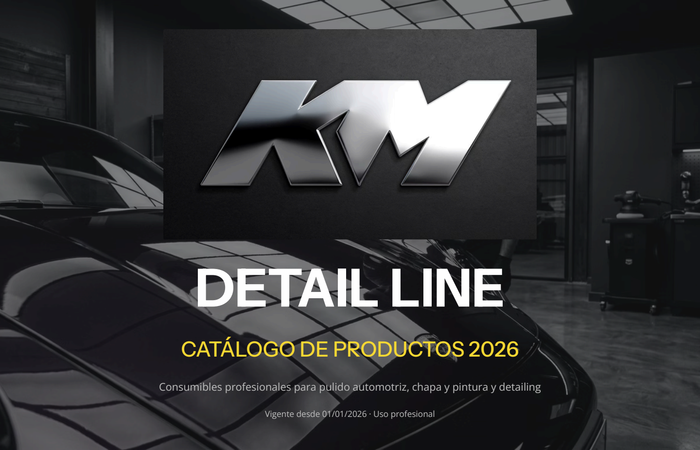 Portada catalogo KM Detail Line 2026